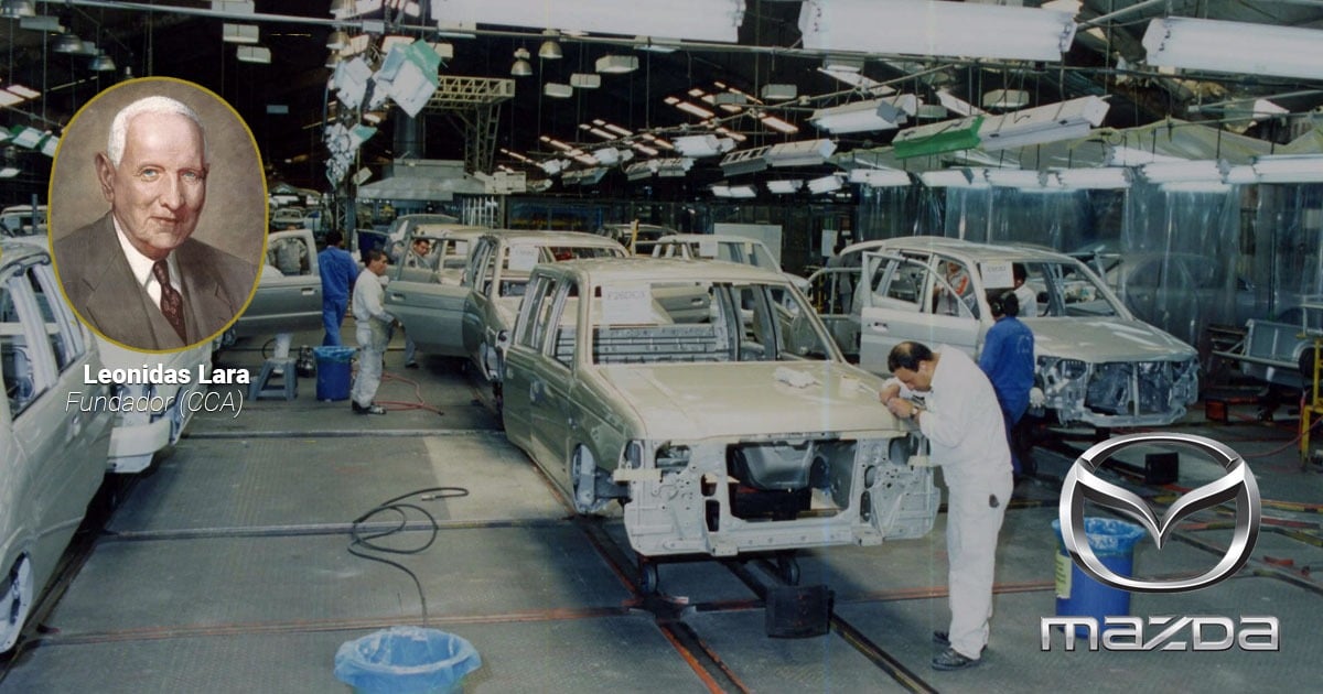 Así fue como el empresario Leonidas Lara trajo de Japón el primer carro Mazda hace 40 años