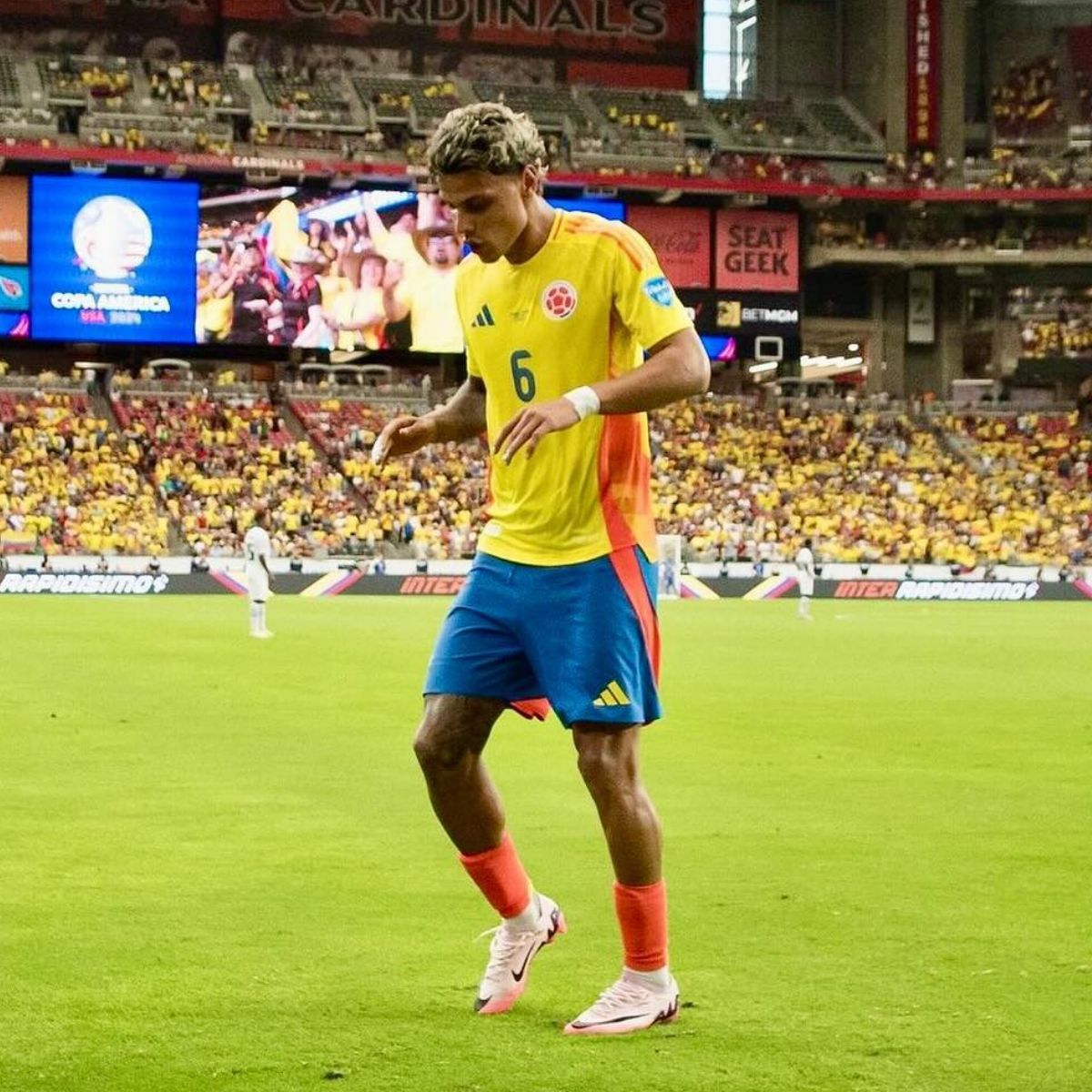 Richard Ríos selección Colombia - Richard Ríos y Daniel Muñoz se metieron entre los más cotizados tras la Copa América: sus nuevos precios