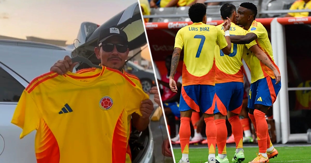 Los colombianos que han hecho negocio en EE.UU. vendiendo las camisetas de la selección Colombia