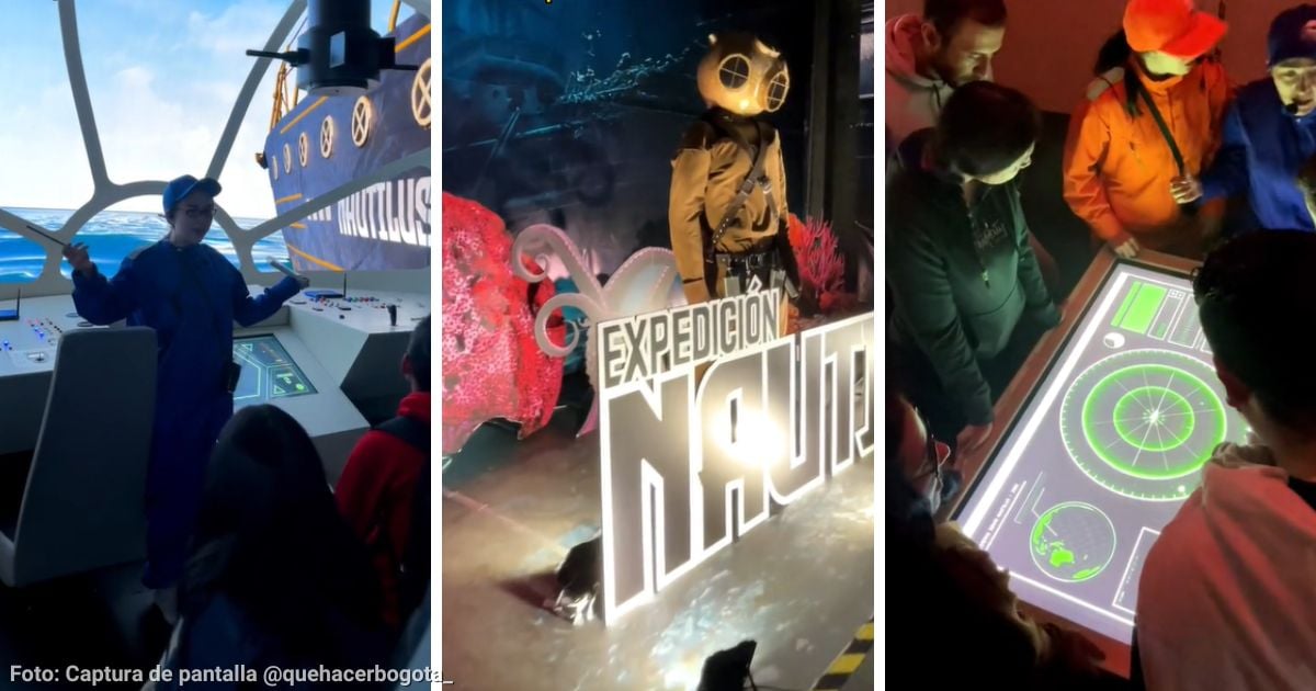 La experiencia inmersiva en Bogotá para sentirse dentro de un submarino; solo cuesta $10 mil