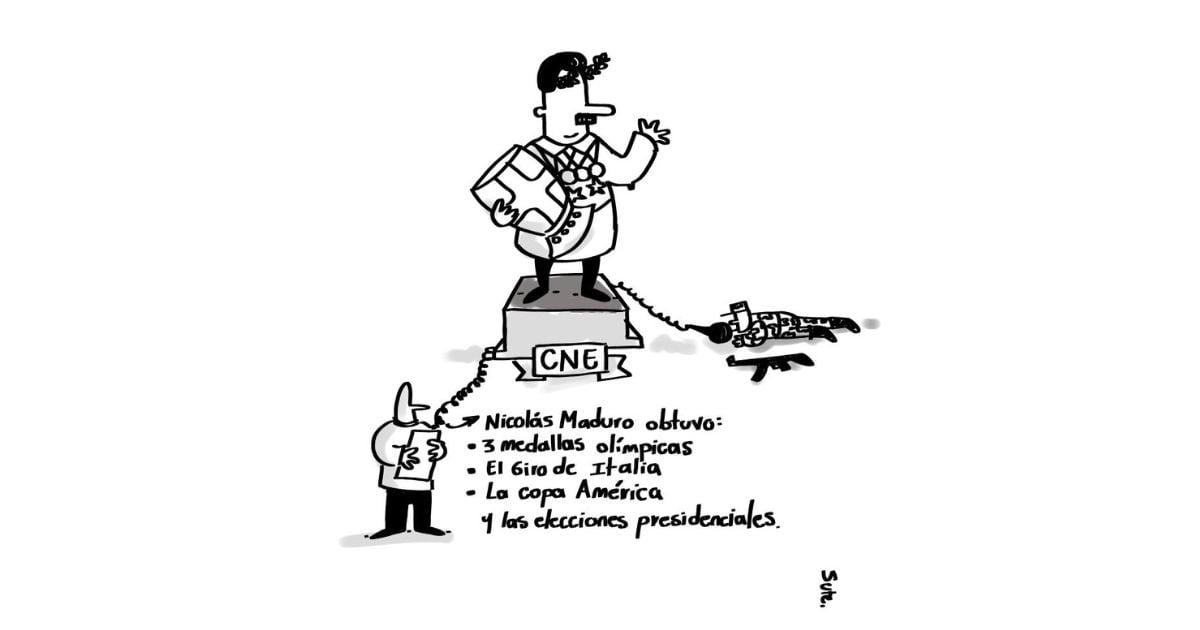 Caricatura: El mejor sistema electoral de América del Sur