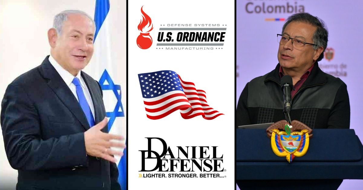 Las empresas gringas U.S Ordnance y Daniel Defense, primeras ganadoras en la pelea de Petro con Netanyahu