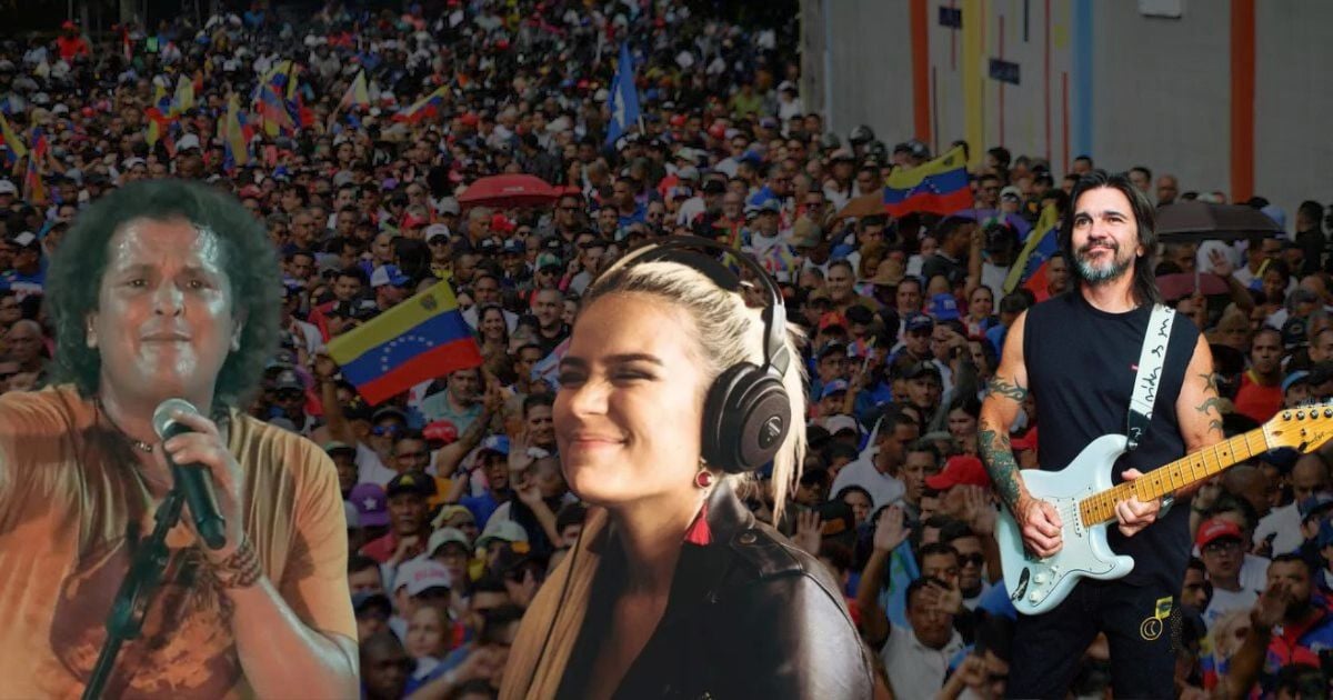 ¿Qué cantantes se han ido contra Maduro por los resultados electorales en Venezuela?