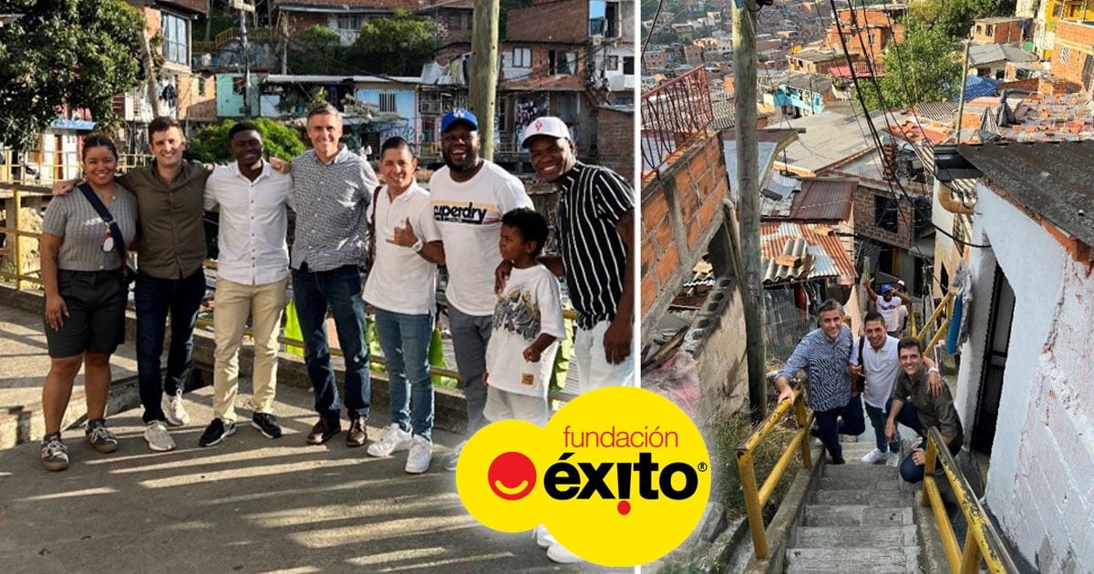 El dueño del Éxito está decidido a conocer consumidores populares: estuvo en la Comuna 13 de Medellín