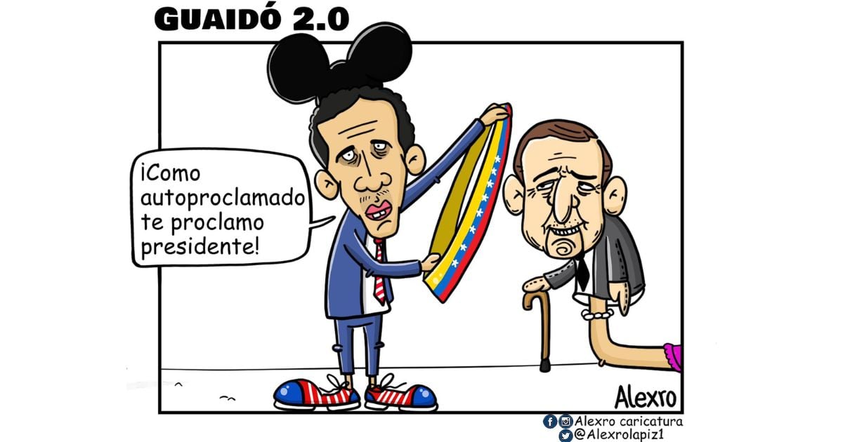 Caricatura: Guaidó 2.0