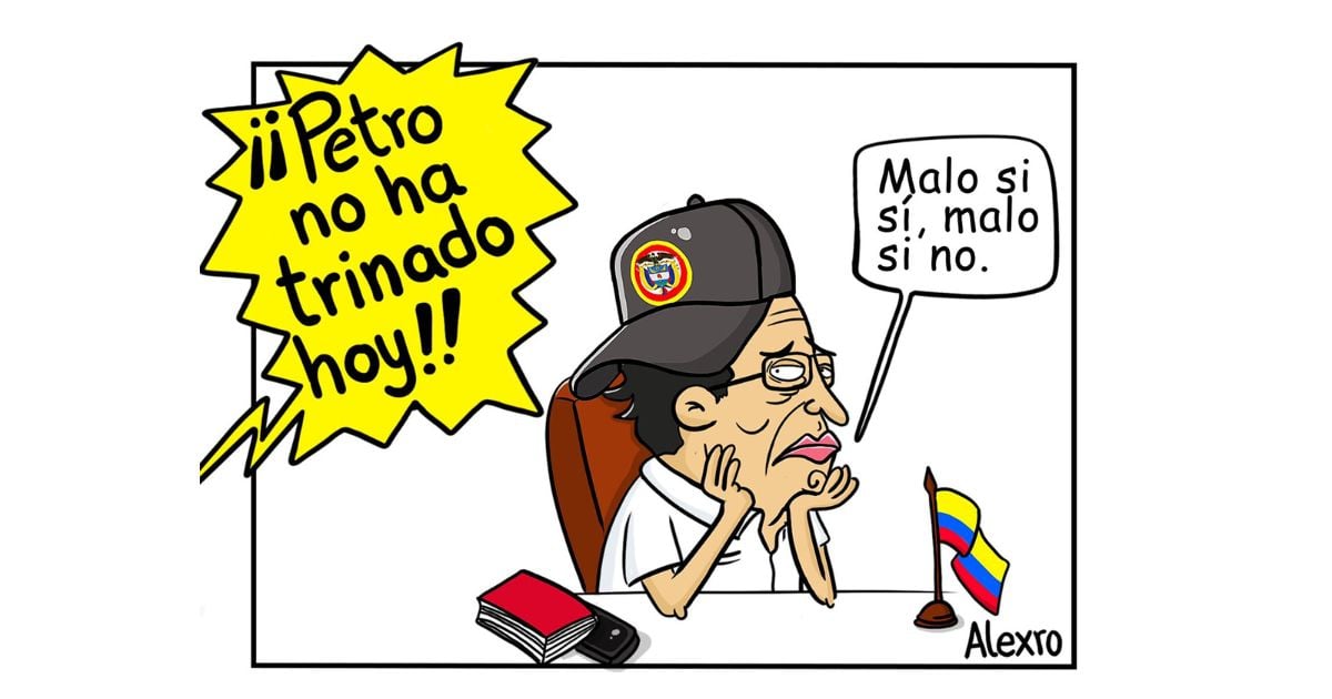 Caricatura: Malo si sí, malo si no...