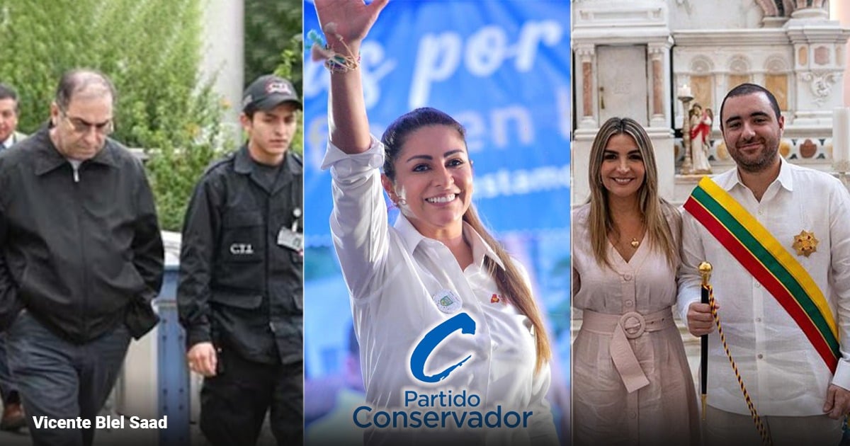 Nadia Blel, la heredera del parapolítico Vicente Blel que se quedó a la cabeza del Partido Conservador