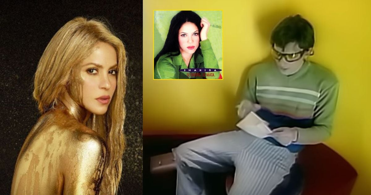 Este es el video de los inicios de Shakira que protagonizó un famoso cantante mexicano