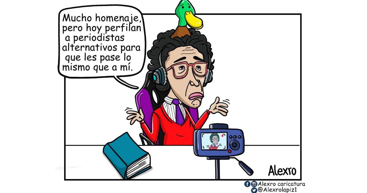 Caricatura: 25 años después