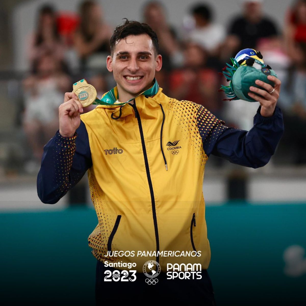 Ángel Hernández Panamericanos 2023 - La historia de Ángel Hernández, el español que representó a Colombia en el trampolín en París 2024