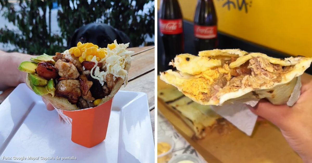 Dos lugares imperdibles en Bogotá para comer las mejores arepas rellenas