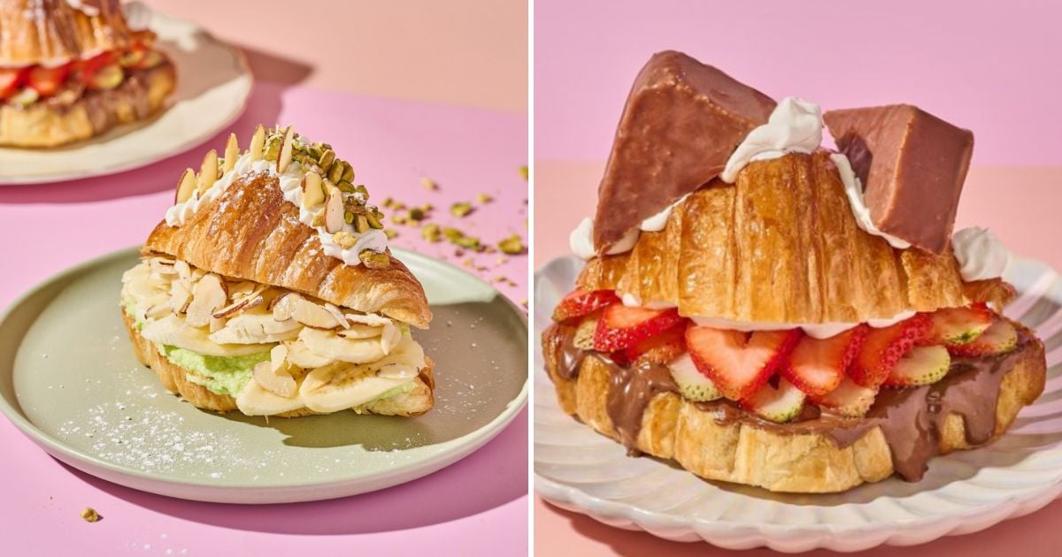 El lugar en Bogotá donde venden croissants rellenos; puede escoger entre fruta, chocolate y más