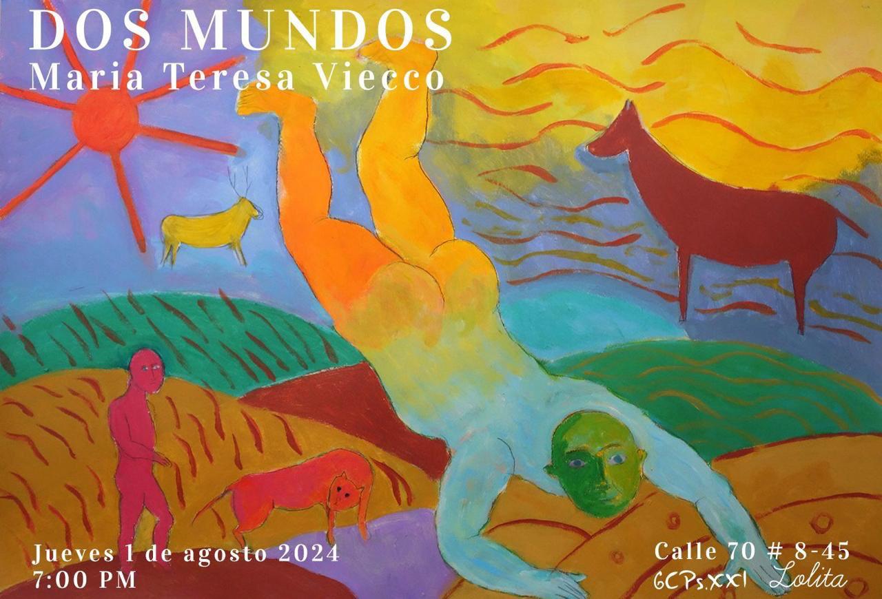 Así ve la exposición Dos Mundos de María Teresa Vieco, el curador Pedro García - Así ve la exposición Dos Mundos de María Teresa Vieco, el curador Pedro García