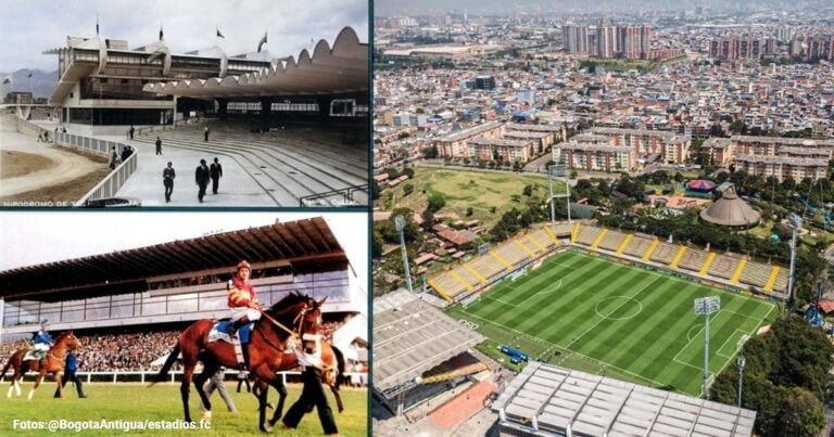 Estadio Metropolitano de Techo Hipódromo de Techo - Cuando el Estadio de Techo era el Hipódromo donde los ricos apostaban a las carreras de caballos