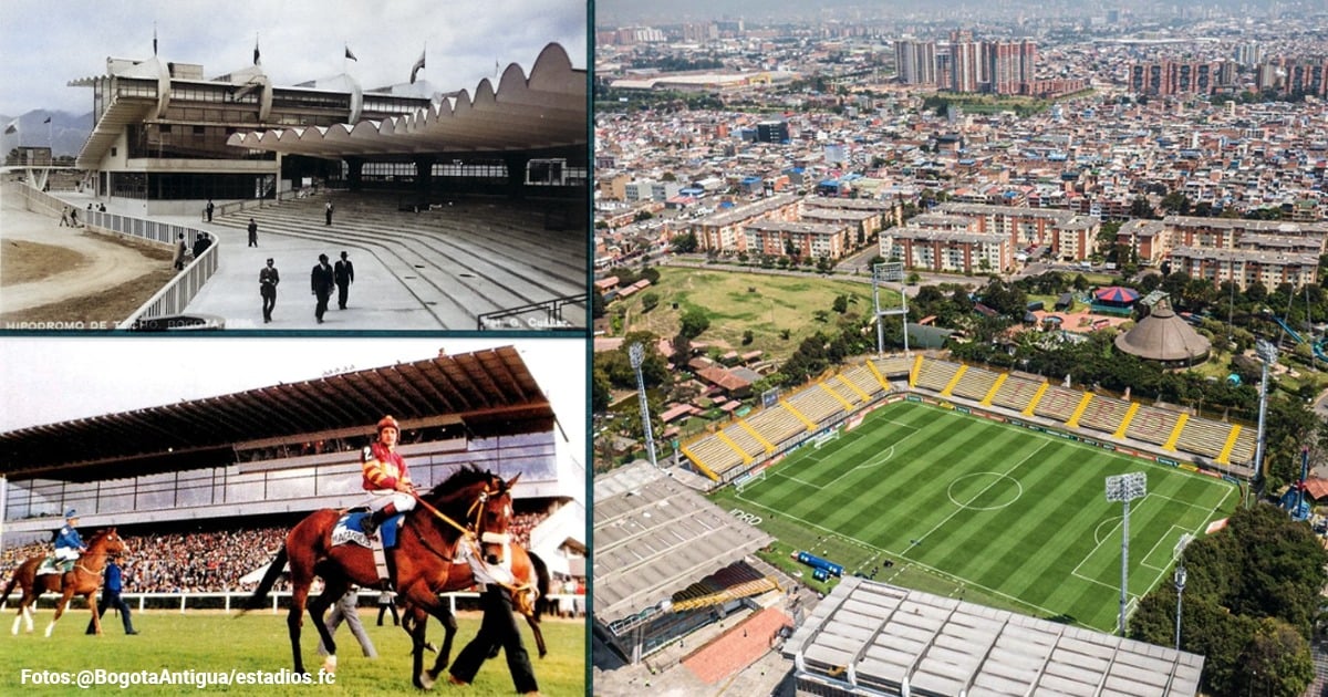 Cuando el Estadio de Techo era el Hipódromo donde los ricos apostaban a las carreras de caballos