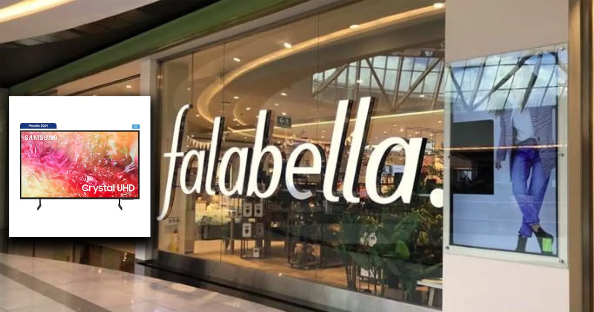 El televisor de 70 pulgadas que está a casi mitad de precio en Falabella, es de marca reconocida