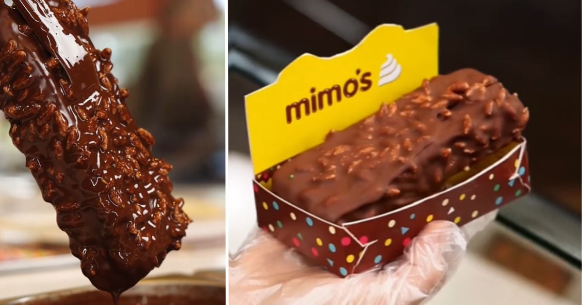 El helado secreto de Mimo's que tiene cobertura de chocolate, galleta y crispies; así puede probarlo