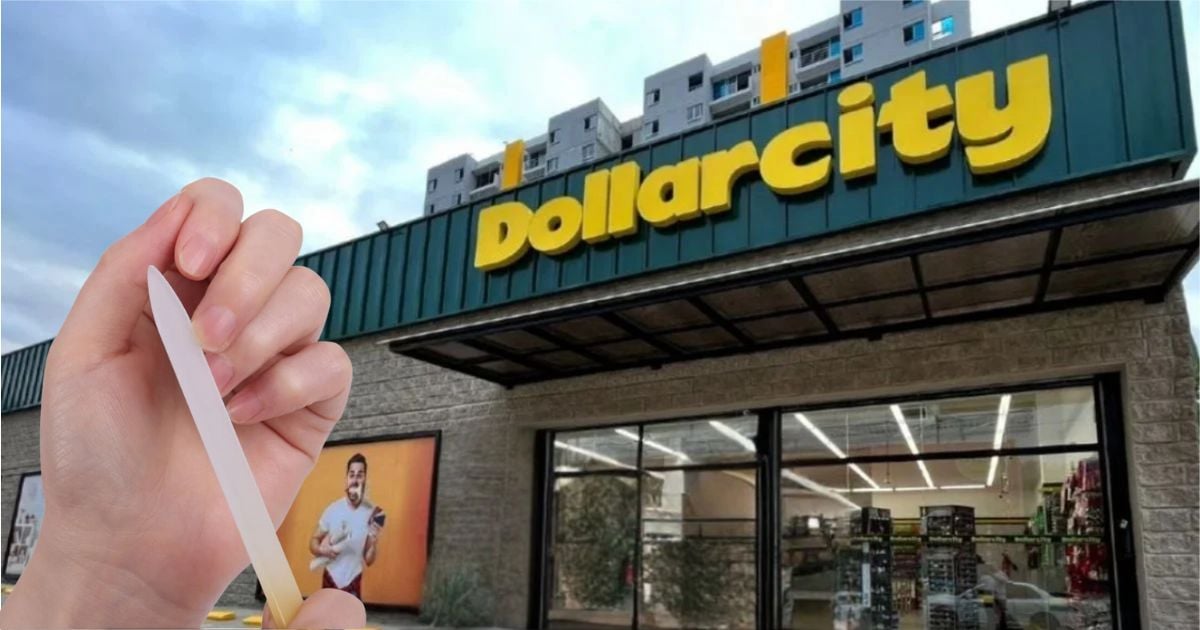 Así es la lima de uñas mágica de Dollarcity que dura muchos años y solo cuesta $10 mil