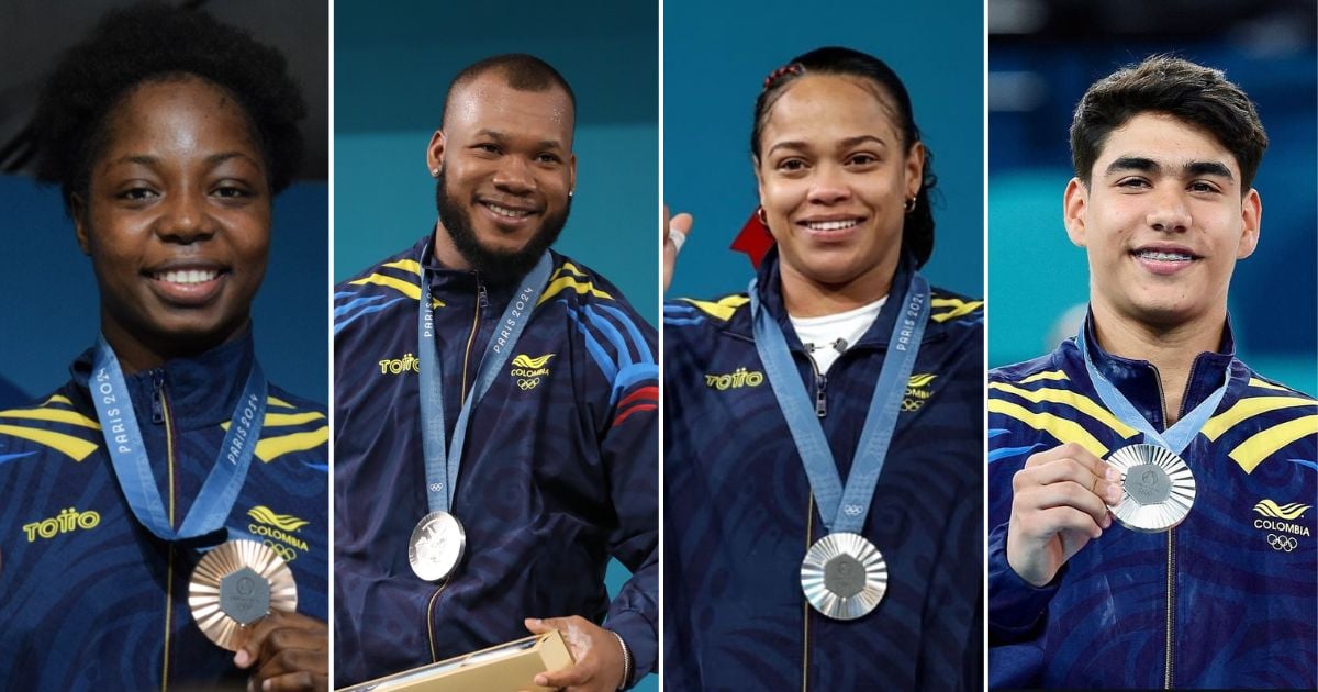 Los millones que los medallistas colombianos en París 2024 van a recibir; el gobierno ya se comprometió