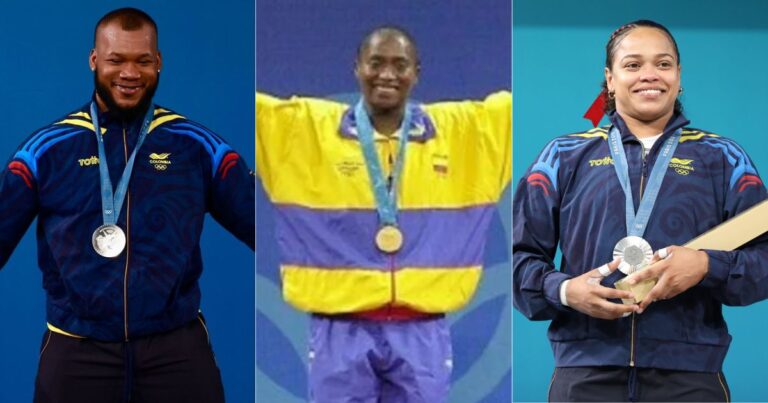 Pesistas colombianos con medallas Juegos Olímpicos Mari Leivis Sánchez Yeison López - Juegos Olímpicos: estos son los pesistas colombianos con medallas; es el deporte más ganador