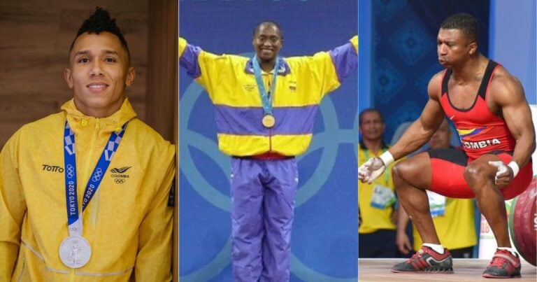 Pesistas colombianos con medallas en los Juegos Olímpicos Luis Javier Mosquera María Isabel Urrutia Óscar Figueroa - Juegos Olímpicos: estos son los pesistas colombianos con medallas; es el deporte más ganador