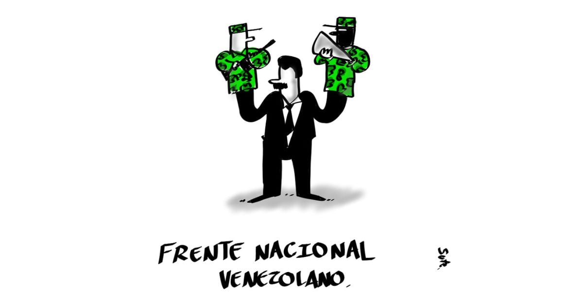 Caricatura: FNV