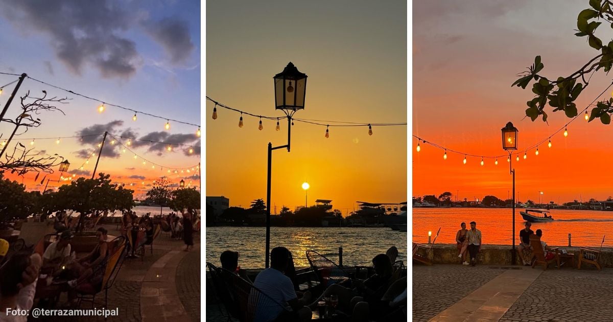 Este es el lugar para disfrutar de los mágicos atardeceres de Cartagena; es gratis y poco conocido