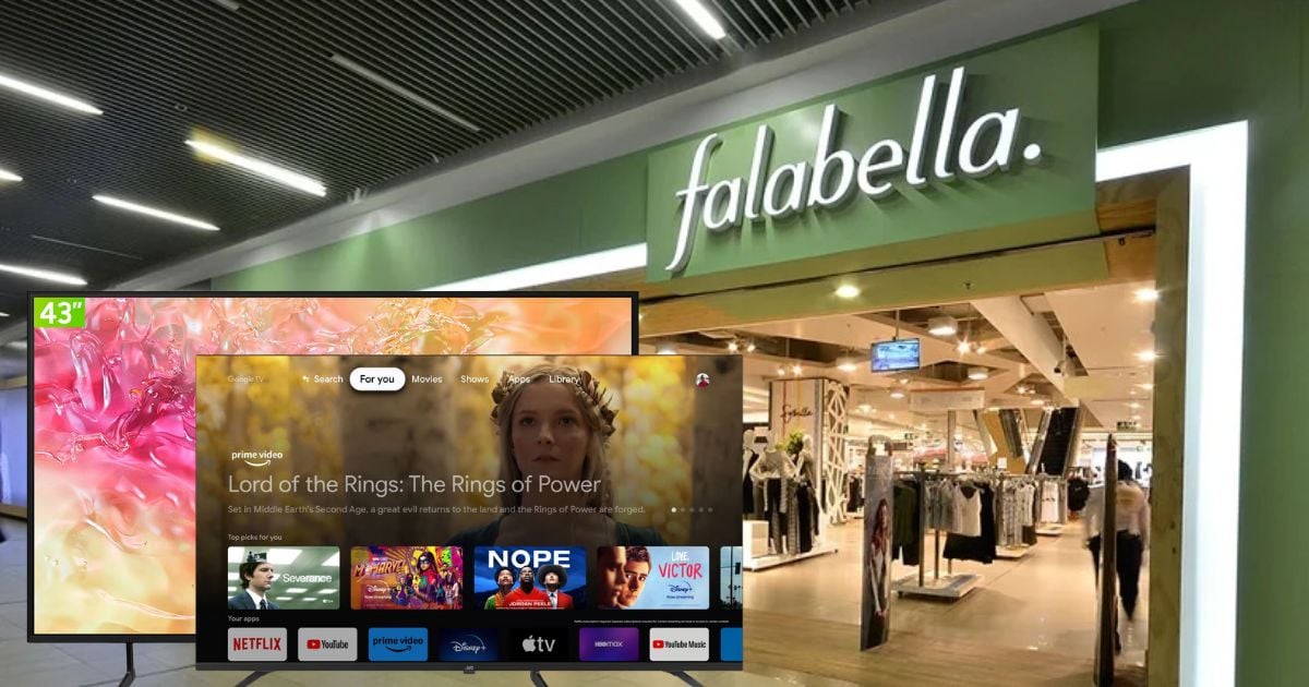 Los televisores que puede conseguir con más del 40% de descuento en Falabella; hay LG, JVC y más