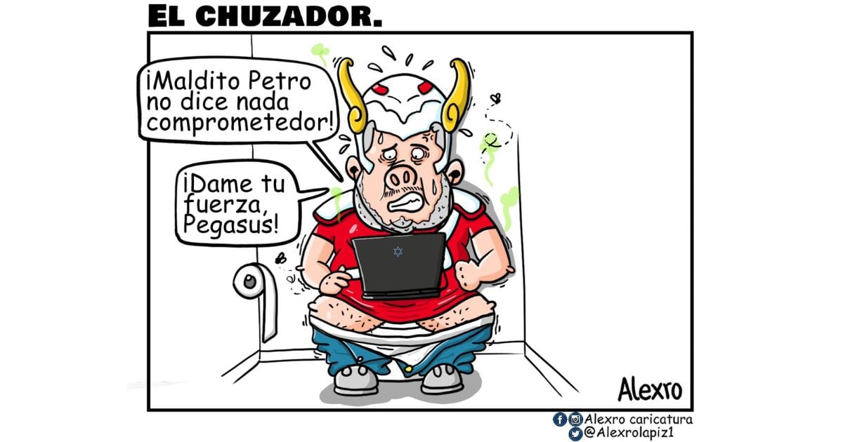 Caricatura: El chuzador