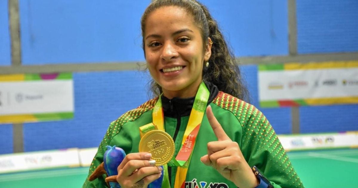 Yulieth Pérez, la reina del bádminton en Colombia