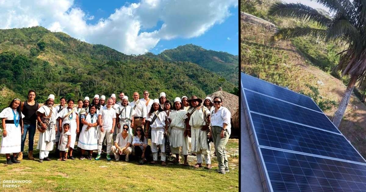 La empresa gringa que ayuda a los arhuacos de la Sierra a tener su propio proyecto de energía solar