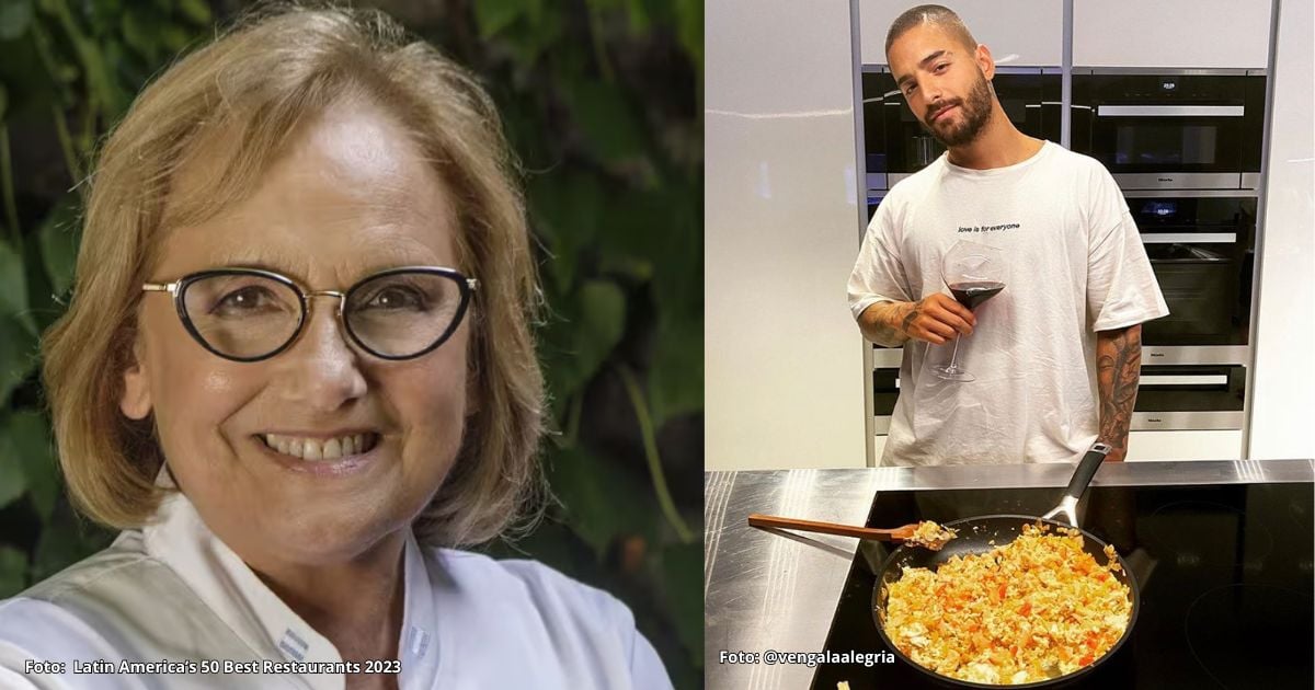 Ella es la cocinera de Masterchef Argentina que le enseñó a cocinar a Maluma