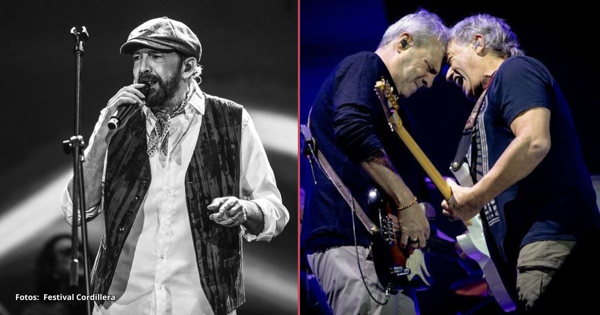 Así es vivir un concierto de Juan Luis Guerra y Hombres G; se robaron la atención en el Cordillera