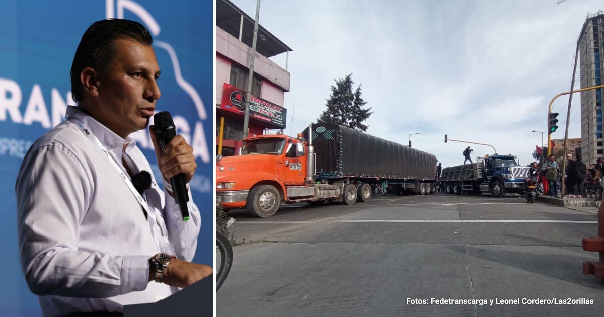 El uribismo latente del presidente de Fedetranscarga, el hombre que tiene paralizado al país