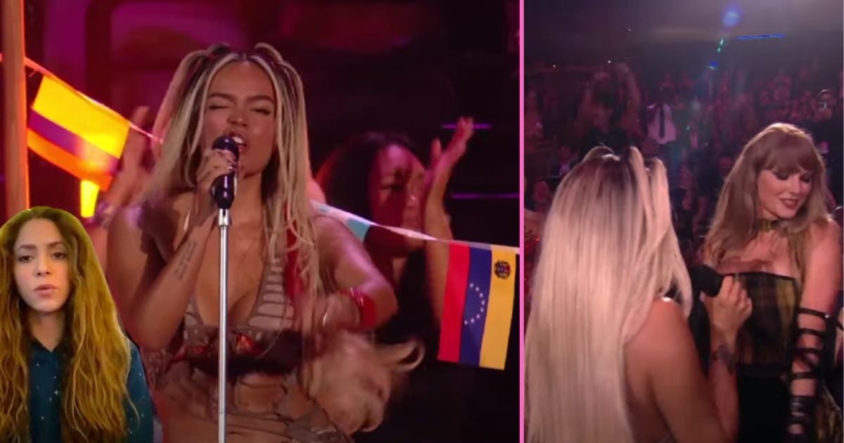 Así fue la presentación de Karol G en los MTV que puso a bailar a Taylor Swift ¿Mejor que la de Shakira?