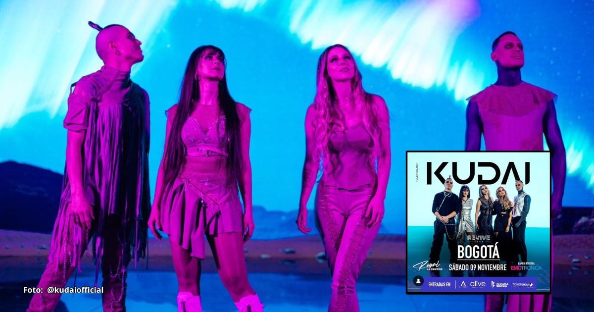 Así será el regreso a Bogotá de la agrupación pop Kudai; vendrán con todos sus integrantes