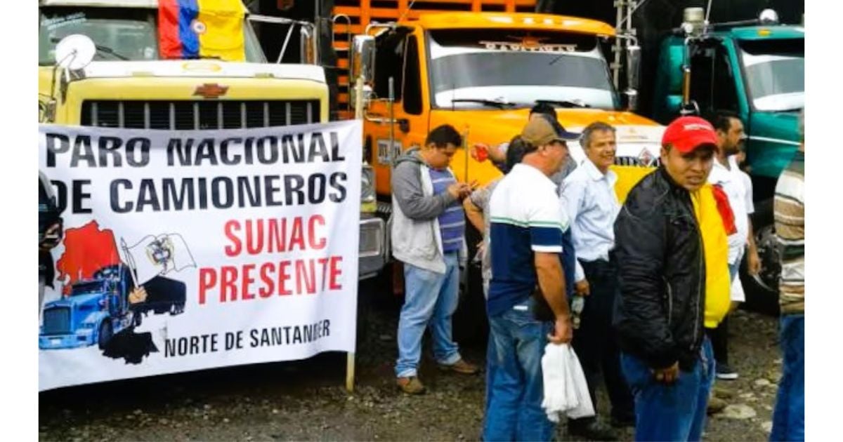 El paro camionero y el 'golpe de Estado'