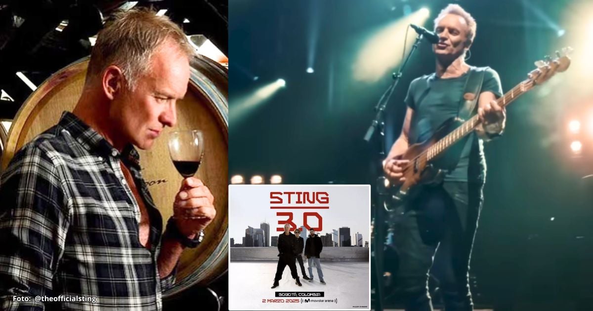 ¿Quién es Sting, el músico de The Police que transformó sus canciones en vinos y tocará en el Movistar?