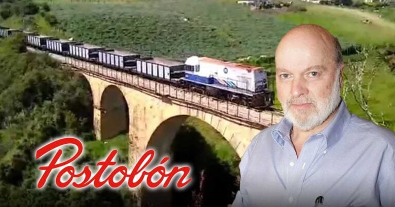 Trenes Postobón - Los Ardila también se le pegaron con sus gasesosas Postobón a la reactivación férrea de Petro