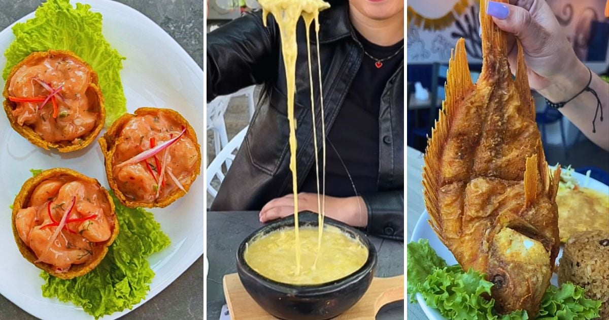 El restaurante en Bogotá donde encuentra pescados gigantes, cazuelas repletas de queso y mucho más