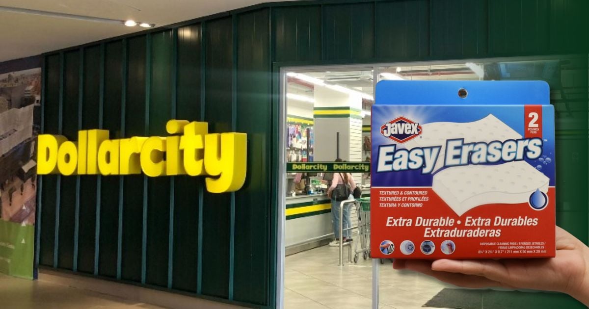 Cuánto le cuesta comprar las nuevas esponjas de Dollarcity que son mágicas; limpian todo