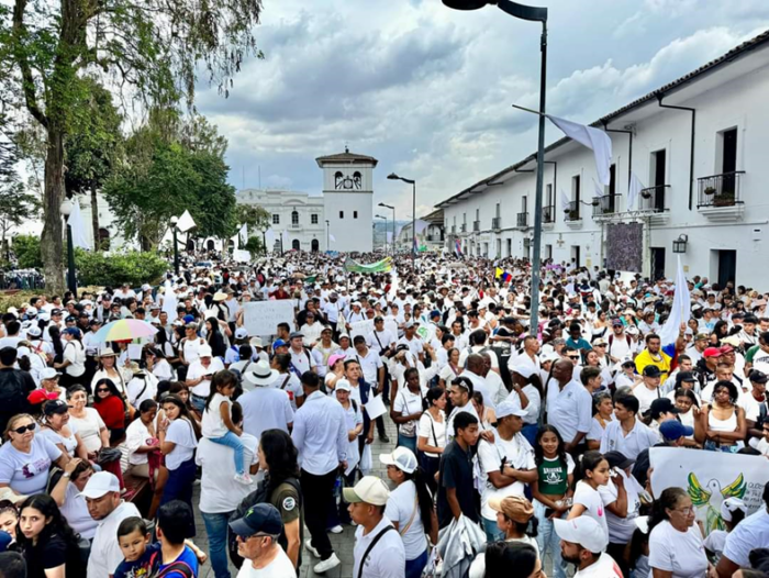  - La gran caminata por la paz en el cauca: un grito colectivo de esperanza