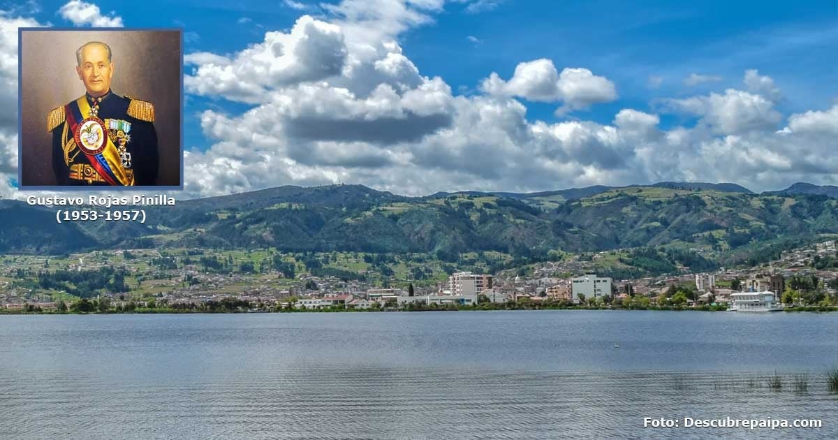 Cómo hizo Rojas Pinilla el Sochagota, el lago artificial más grande de Colombia