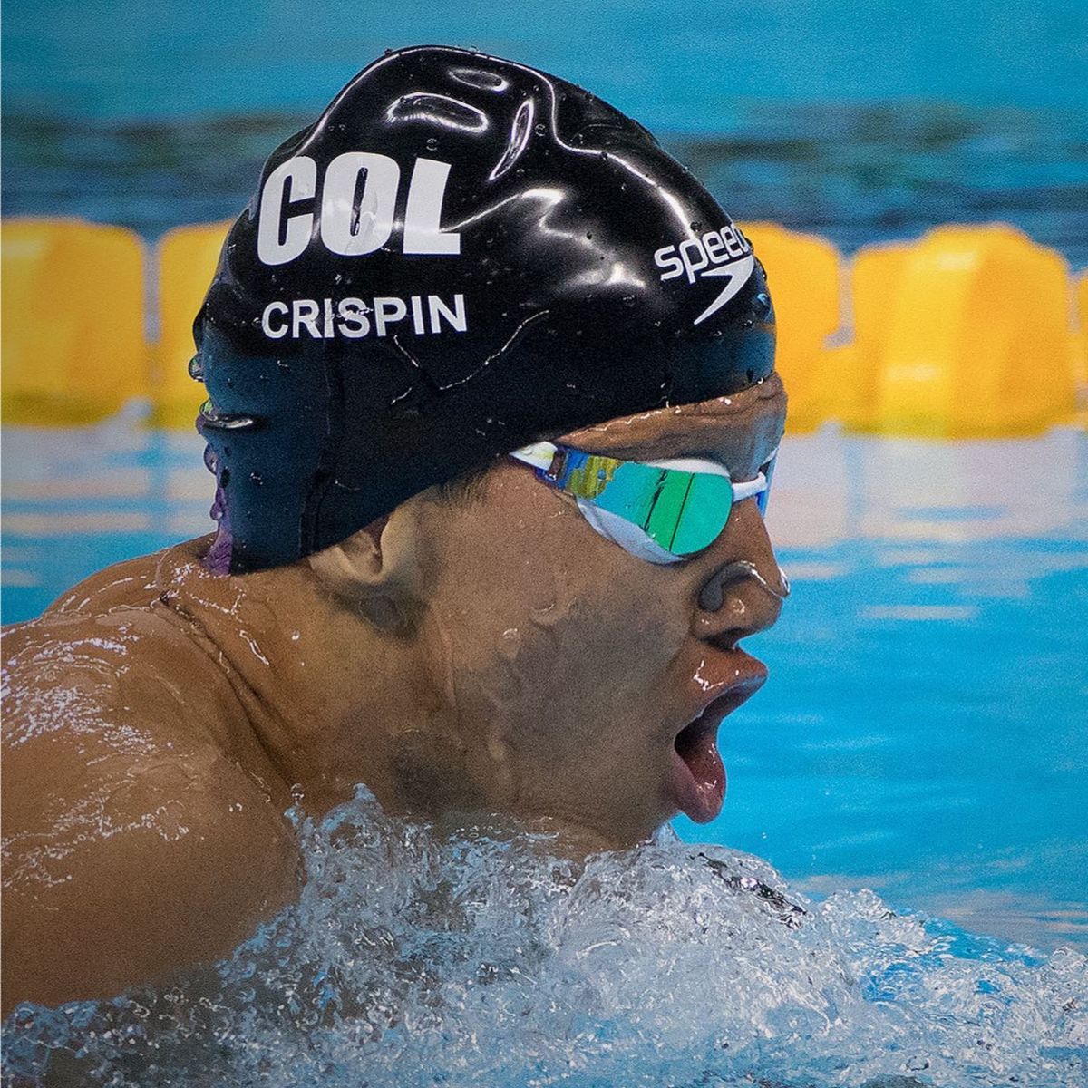 Nelson Crispín - Nelson Crispín, el atleta que se hizo grande en las piscinas siendo el máximo medallista colombiano