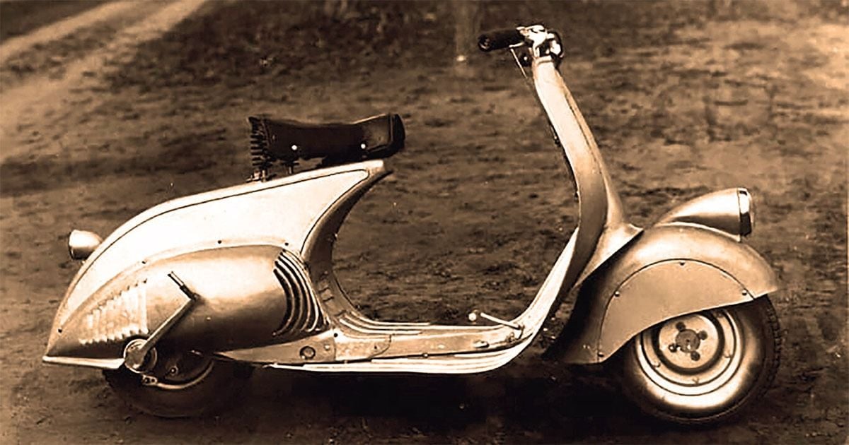 De esta forma nace la popular Vespa, la moto de Enrico Piaggio - Vespa, la icónica moto italiana inventada por un ingeniero de aviones que nunca pasa de moda