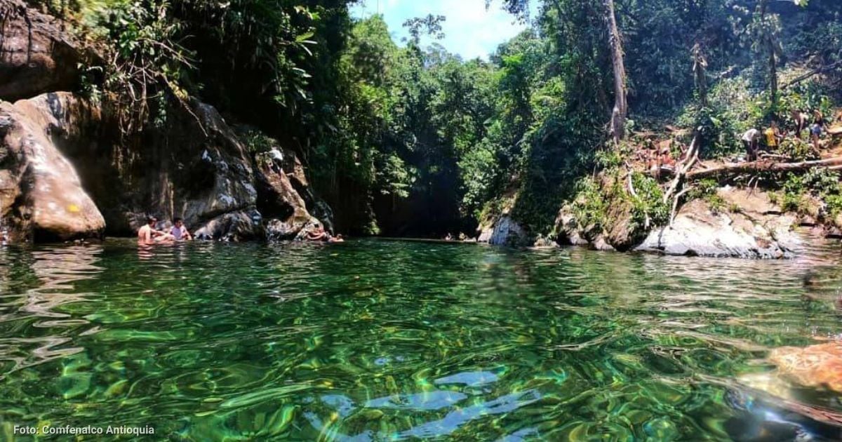 El desconocido río de Antioquia que maravilla con sus aguas cristalinas y queda cerca a Medellín