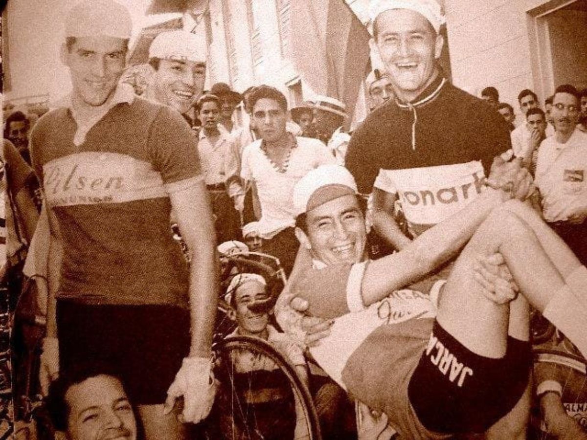 Rubén Darío Gómez primer ganador del Clásico RCN - Clásico RCN: Rubén Darío Gómez, el ciclista caldense que le dio pelea a Cochise y ganó la primera edición