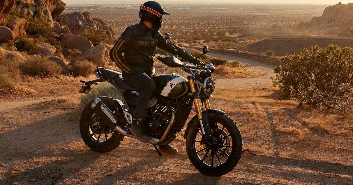 Esta es la nueva Scrambler 400 X, la moto de Triumph que quiere conquistar Colombia