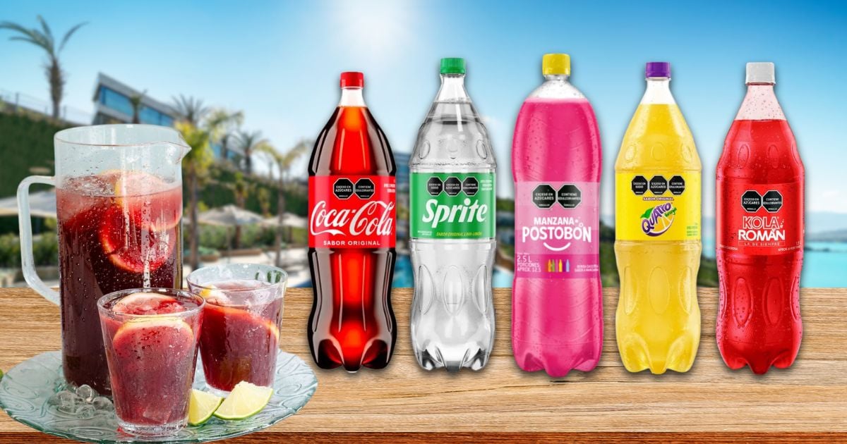 Esta es la mejor gaseosa para preparar el famoso tinto de verano; no es la tradicional Sprite