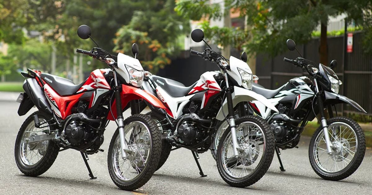 Esta es la moto de Honda ideal para la ciudad y los terrenos difíciles, la XR 190L